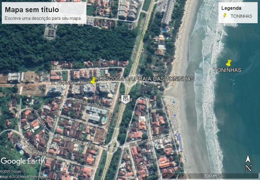 Rubi 101 - 100 Mts Da Praia Убатуба Екстериор снимка